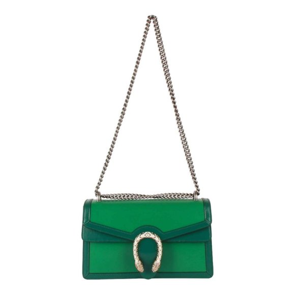 Authentic Gucci Limited Edition two tone green Dionysus Shoulder Bag - Picture 1 of 16